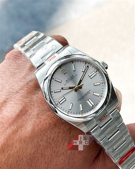 rolex oyster halbes element seit|Rolex Oyster 41 mm.